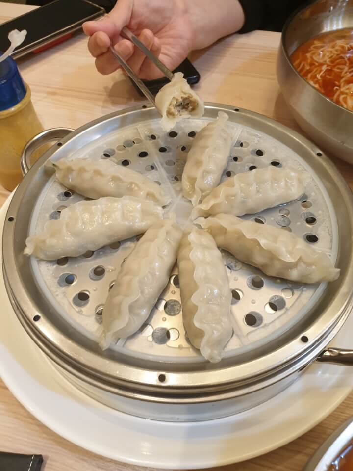 가야밀면 만두