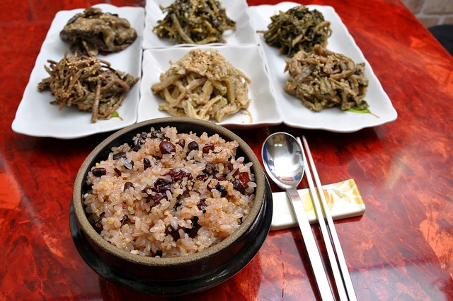 오곡밥과 나물(픽사베이 무료이미지)