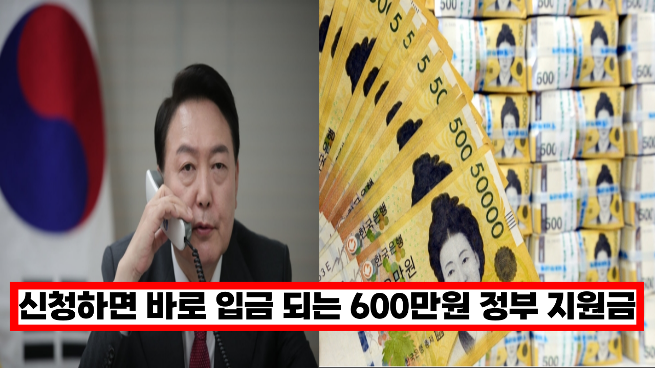  속보 정부 지원금 600만원 신청 시작, 오늘 바로 입금 됩니다. 신청하고 받아가세요. (손실보전금)