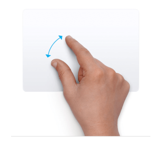 맥북-트랙패드-제스처-이미지-pdf-회전