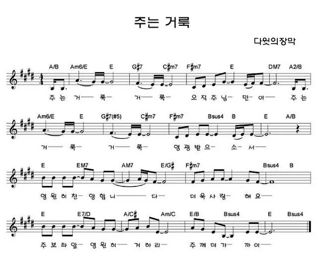 중등부 찬양 콘티 중고등부 예배 찬양_5