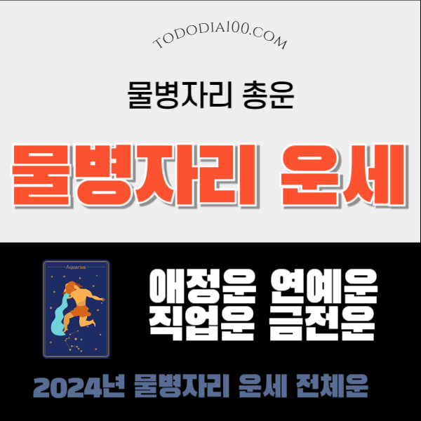 물병자리 운세 총운