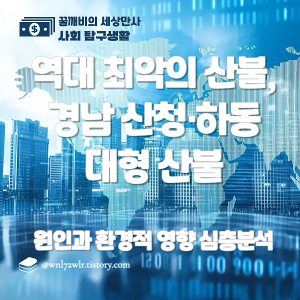역대 최악의 산불, 경남 산청·하동 대형 산불의 원인과 환경적 영향 심층분석