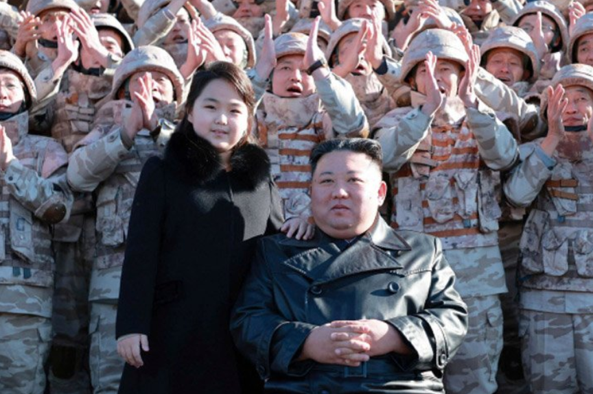 김정은과 김주애