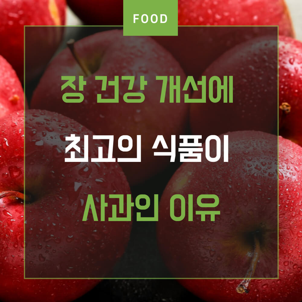  장 건강 개선에 최고의 식품이 사과인 이유 #shorts