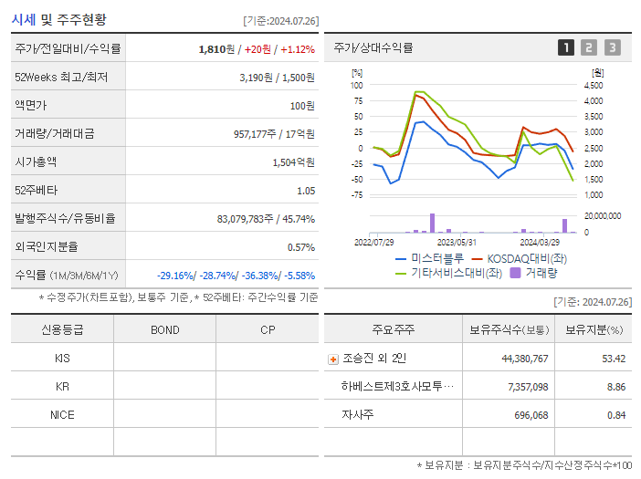 미스터블루_기업개요