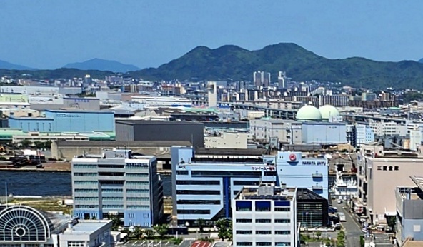 아일랜드시티&amp;#44; 히가시하마 부두&amp;#44; 후쿠오카 프로판가스 저장소 東浜ふ頭
