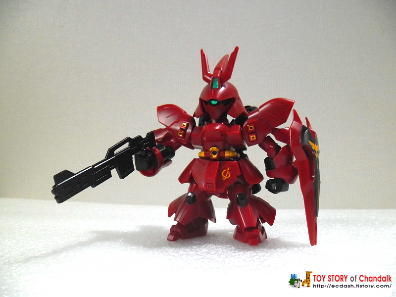 [반다이] BANDAI - SD GUNDAM EX-STANDARD 017 MSN-04 SAZABI / サザビー (사자비)