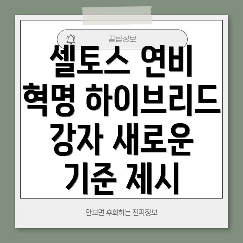 기아 셀토스 하이브리드