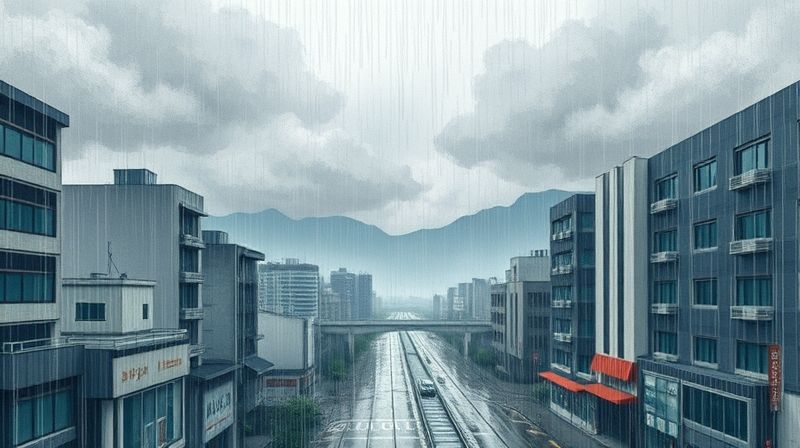 2025년 5월 1일 내일 광주 날씨 예보 이미지 (비)