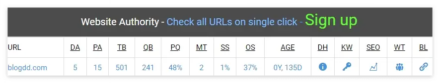 본 사이트 블로그디디 결과