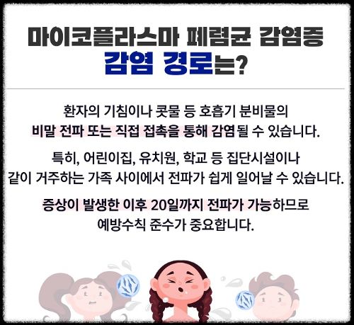 마이코플라스마 폐렴 증상