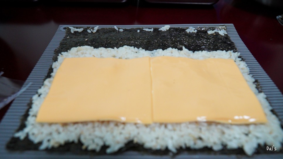 밥 양념만 잘하면 엄지 척! 치즈 김밥 만들기 김밥 15