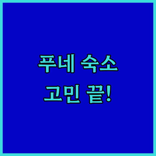 인도 푸네 여행🇮🇳 숙소 고민 끝! 