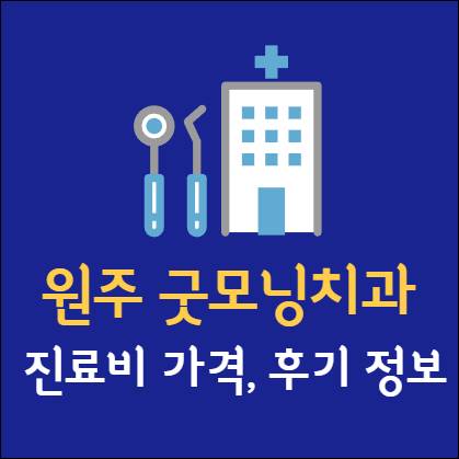 원주 굿모닝치과의원 진료비 후기 가격 임플란트 치아교정 사랑니 발치 충치 레진 스케일링