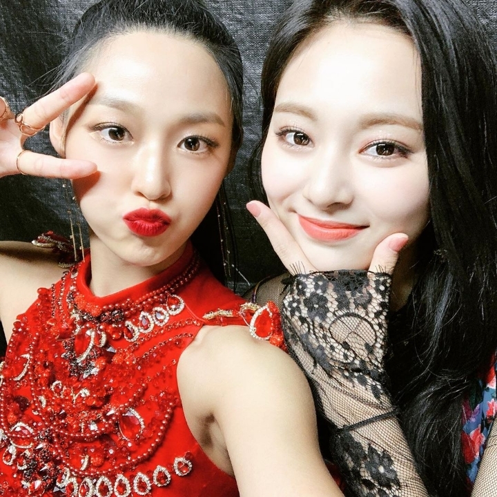  설현 쯔위 가요대전 근황