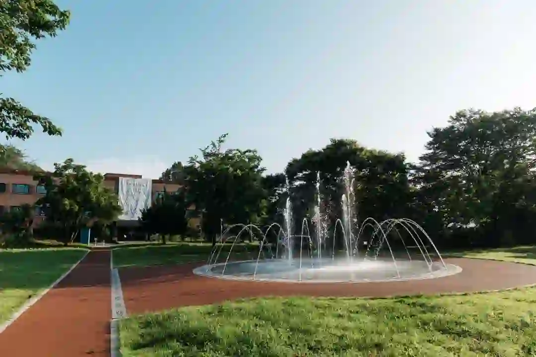 경기상상캠퍼스 분수-사진