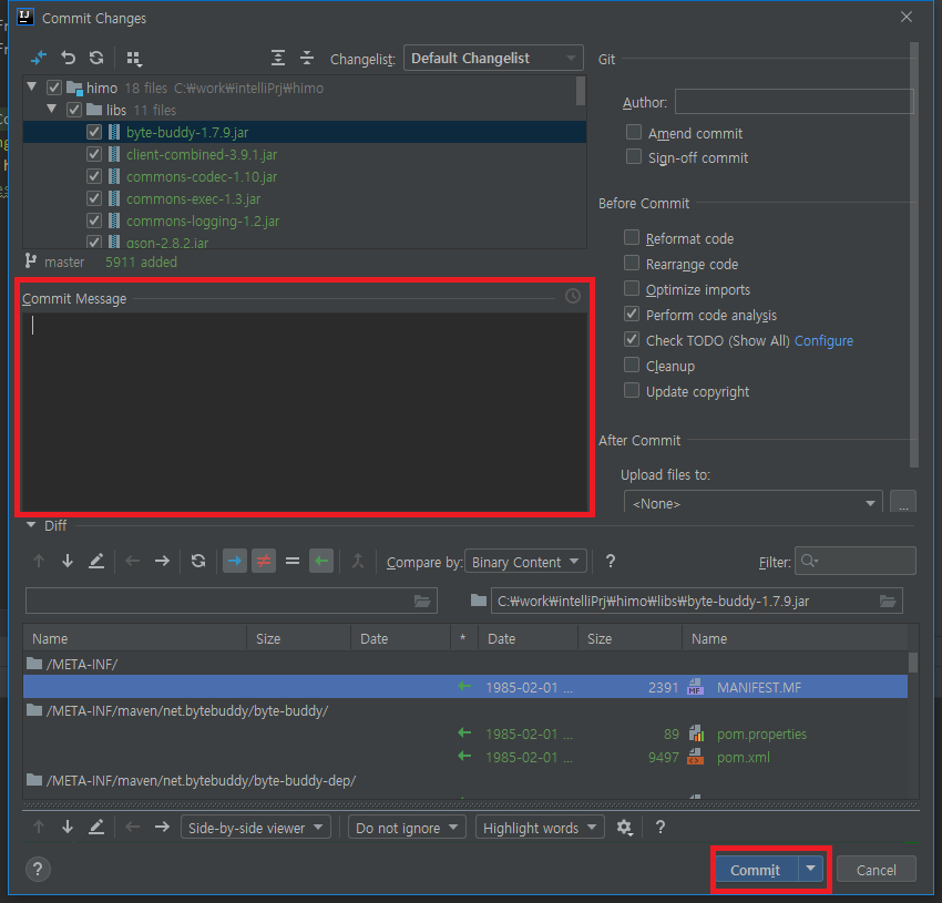 [IntelliJ] IntelliJ + Github 연동하기
