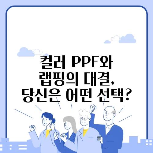 컬러 PPF와 랩핑의 대결, 당신은 어떤 선택?