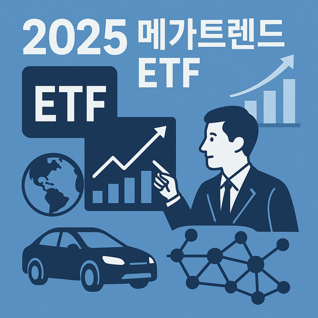 2025년 메가트렌드 ETF 관련 이미지
