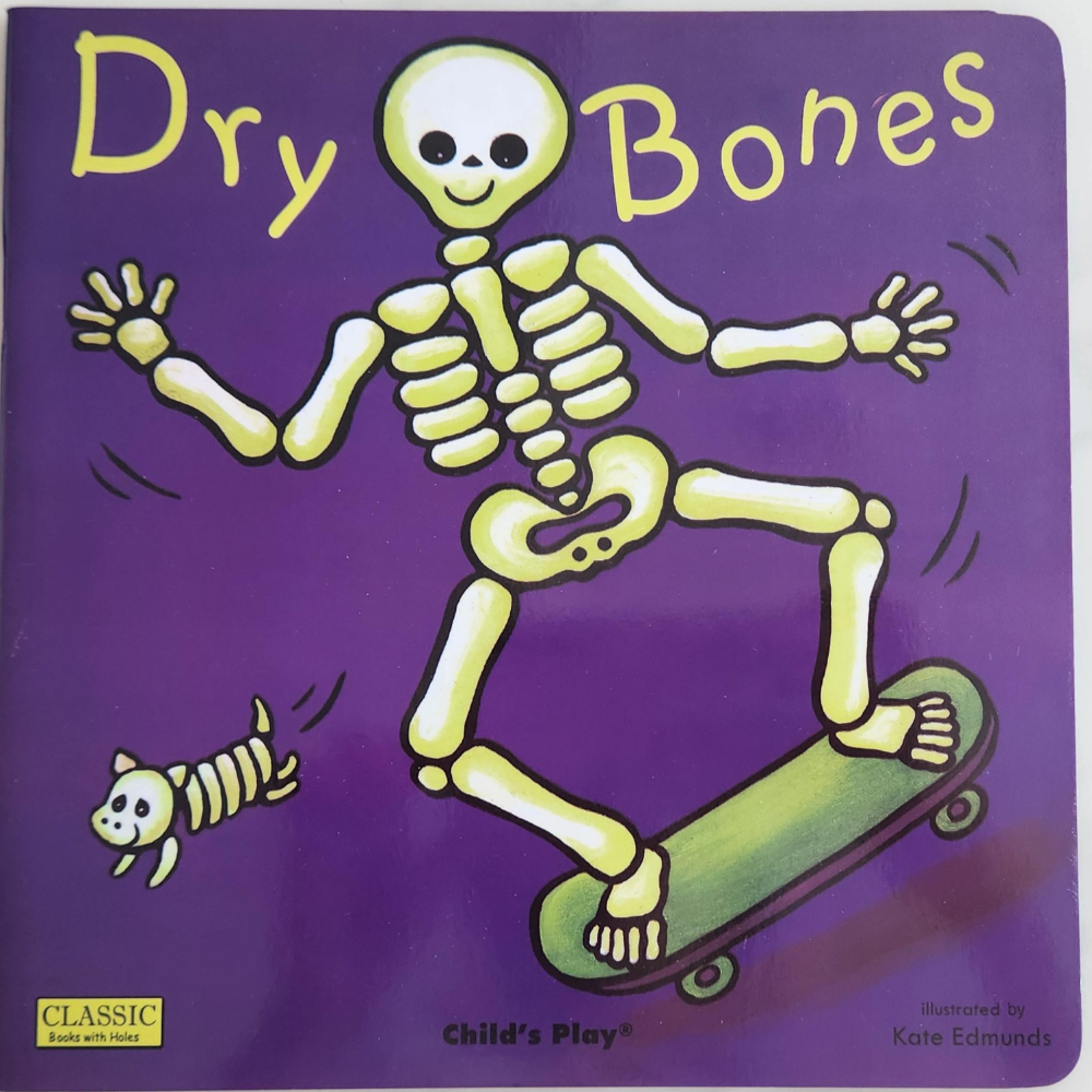 Dry bones 영어 원서 그림책 신체 뼈 이름 영어로 유아 영어책 앞 표지