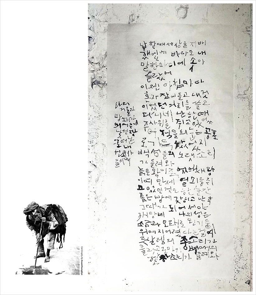  비바라비다 가사 캘리그라피