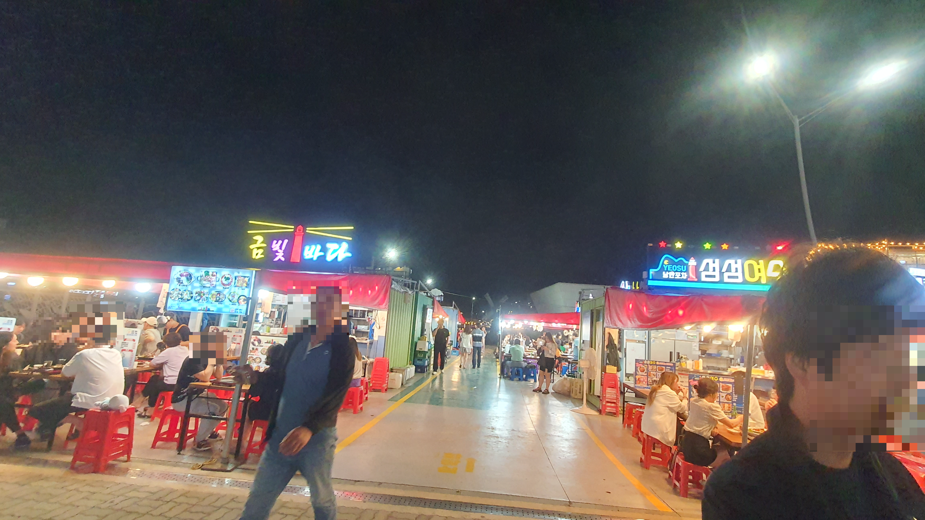 여수 낭만포차거리, 하멜등대, 거북선대교, 돌산대교