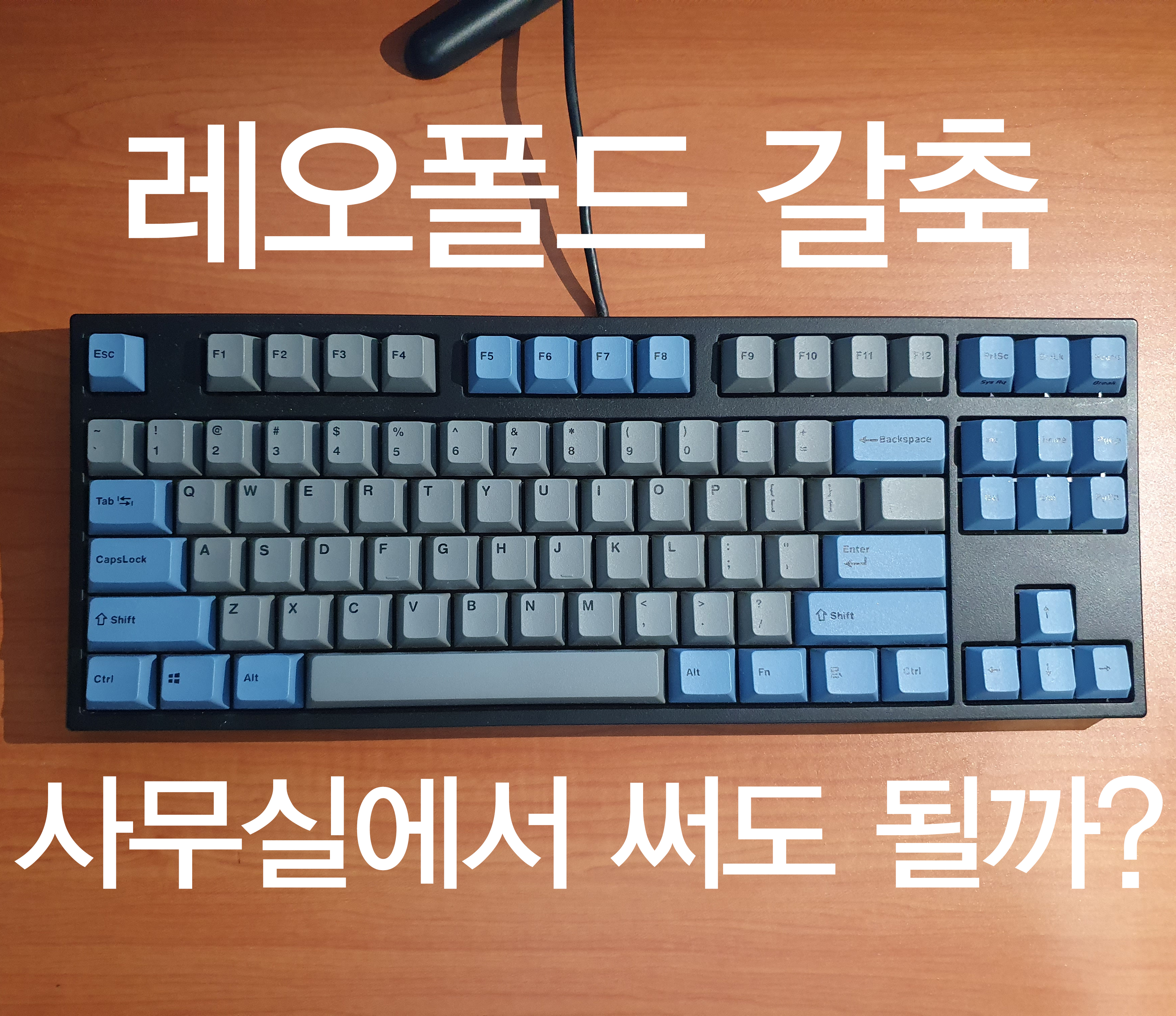  레오폴드 FC750R PD / 레오폴드 갈축 키보드 사무실에서 사용 가능한가요?