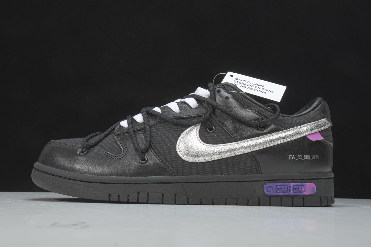  [NIKE x OFF WHITE] TOP 나이키 X 오프화이트 덩크 로우 THE 50 No.50 DM1602-001