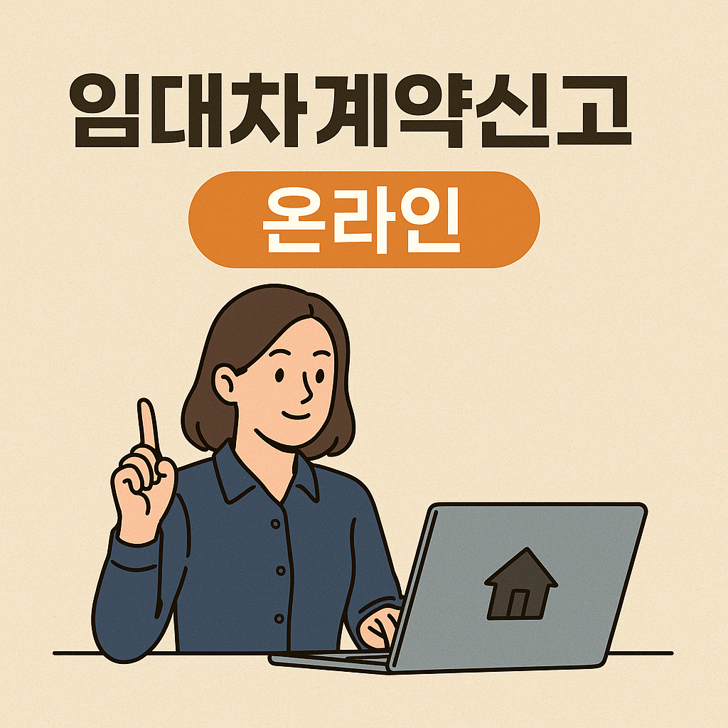 임대차계약신고 온라인