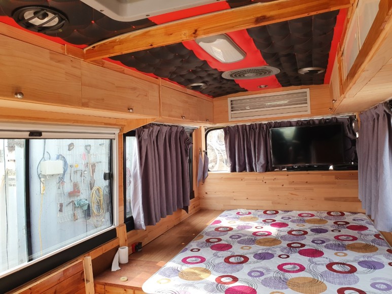 중고캠핑카 겨울 차박하기 좋은 캠핑카 중고카운티 매입기! 19