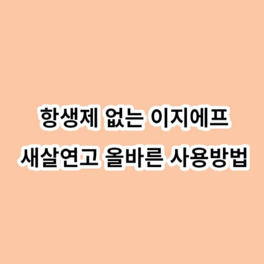 이지에프 새살연고