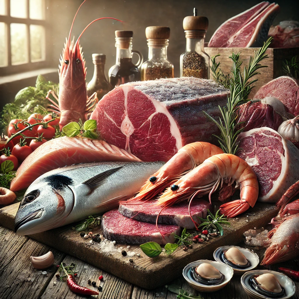 육류-생선-해산물