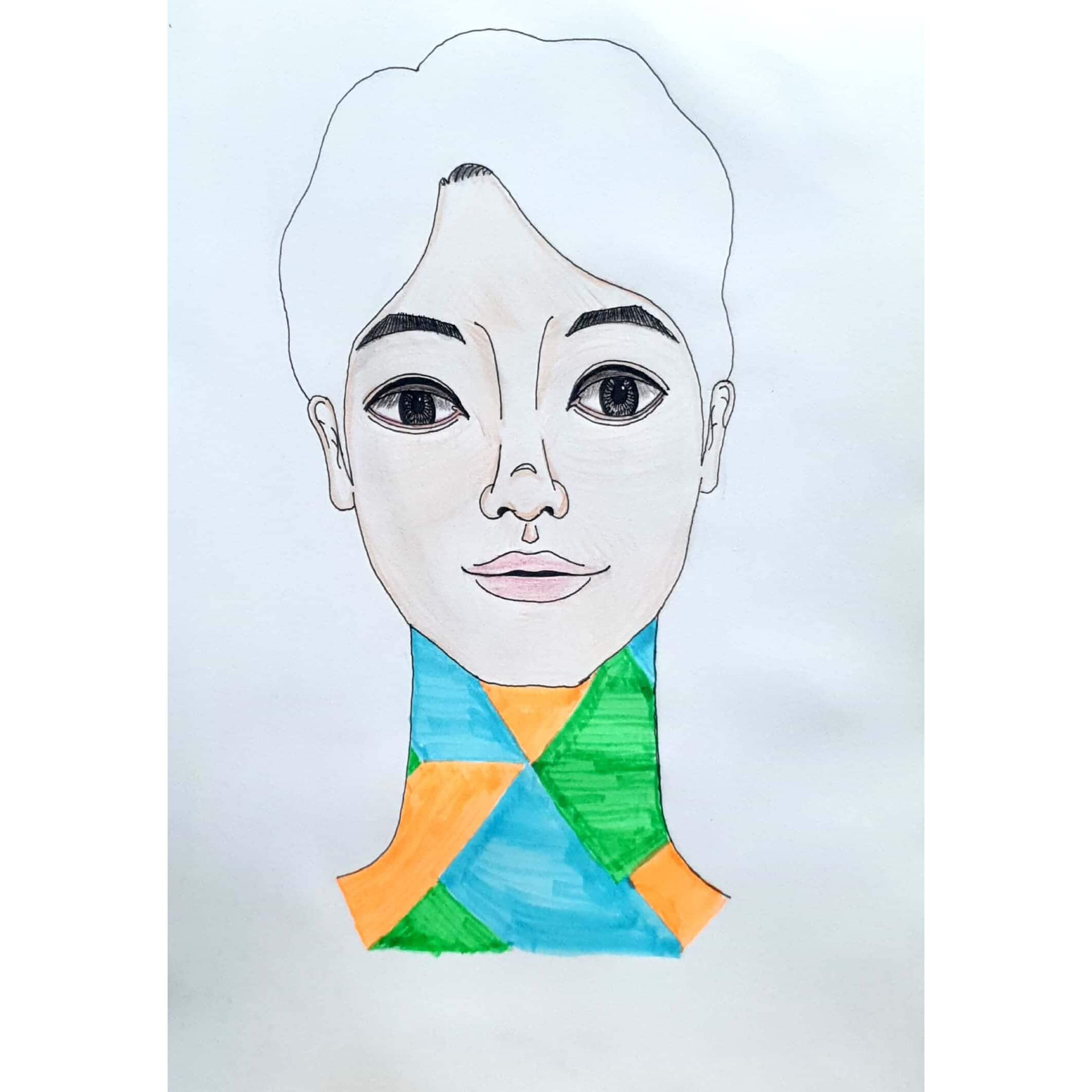  Highlight 하이라이트 / 일러스트 그림 드로잉 / 인물화 그리기