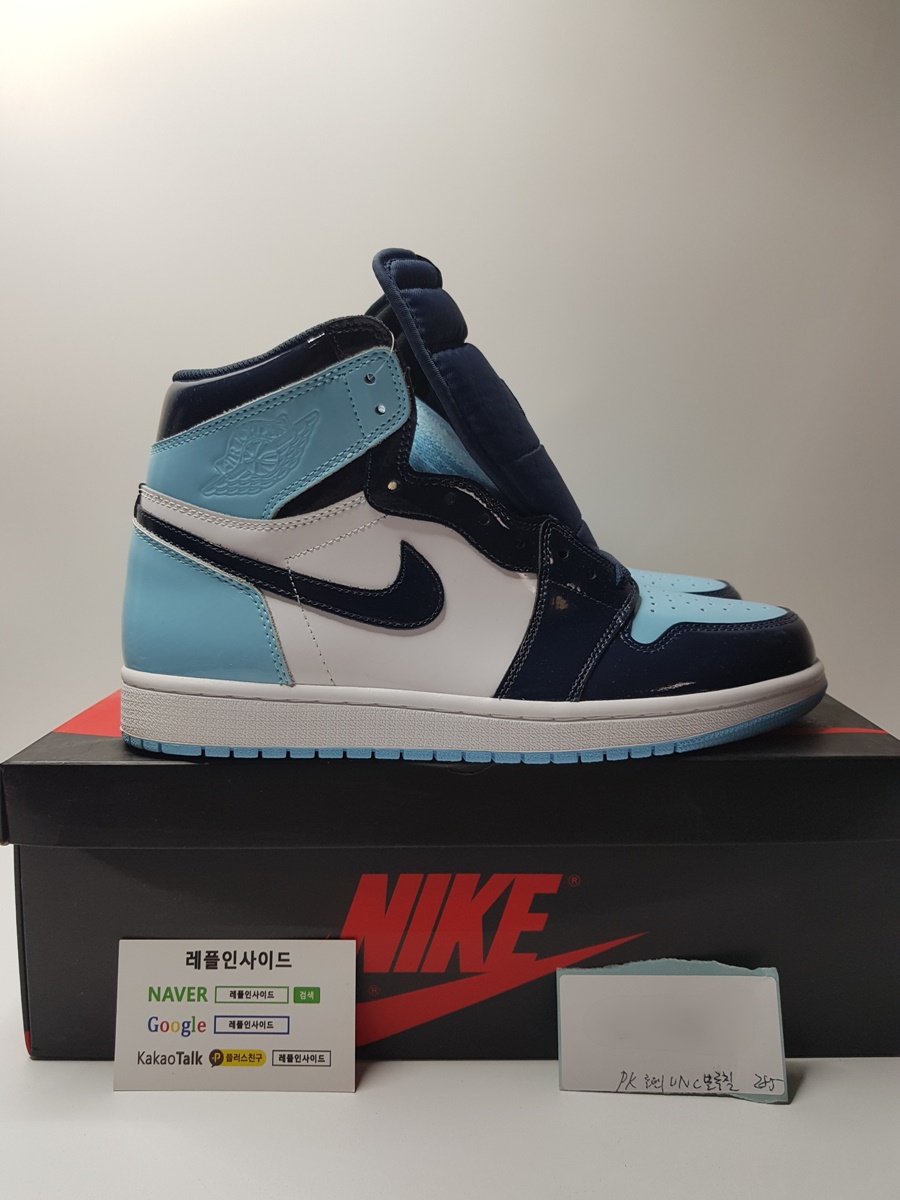  [AIR JORDAN] 에어조던1 우먼스 레트로 UNC 블루칠 CD0461-401 남녀공용 [PK공장] 실사!