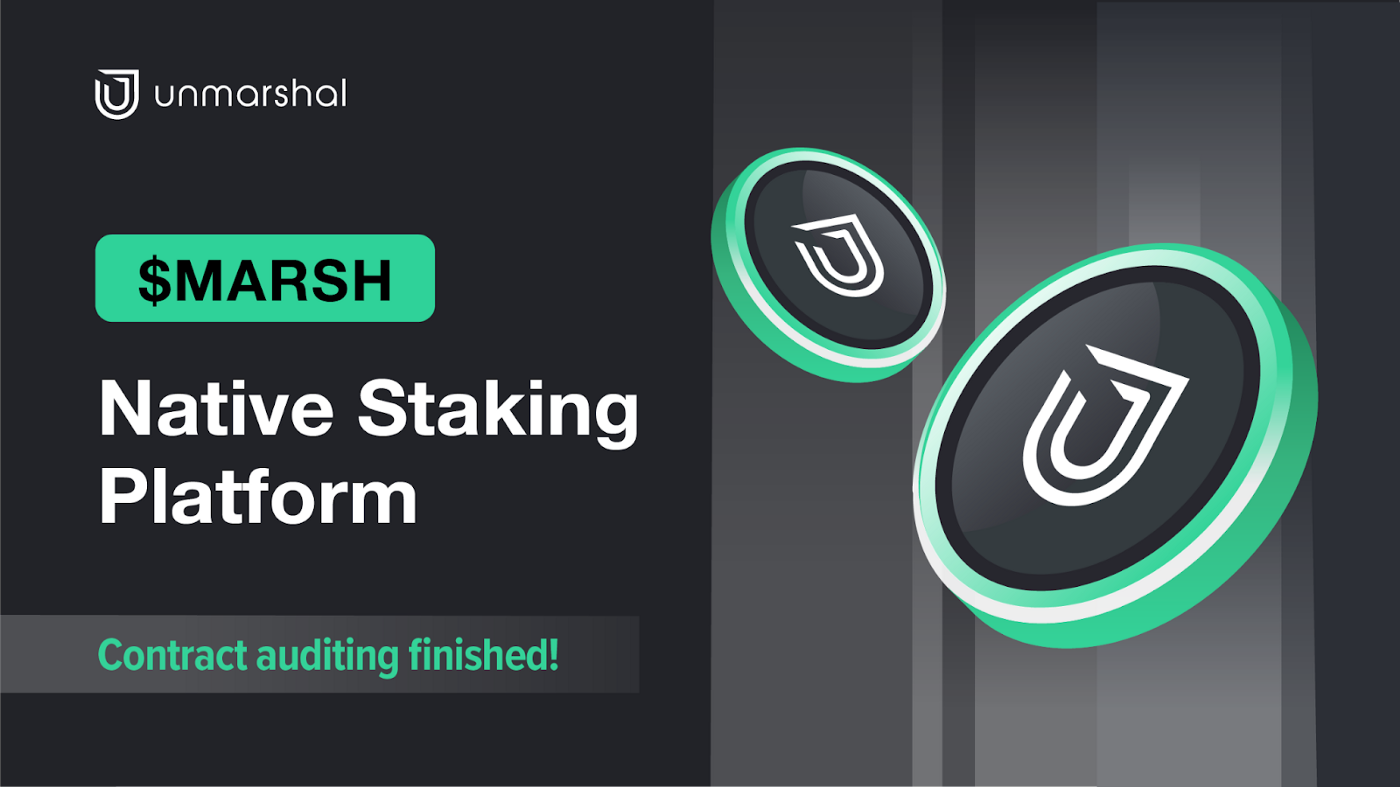  [Unmarshal 언마샬] $MARSH 네이티브 스테이킹 플랫폼: 컨트랙트 감사가 성공적으로 완료되었습니다