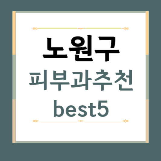 서울시 노원구 피부과 추천 BEST5 ❘ 전문의, 필러, 보톡스, 기미, 여드름 ❘ 잘하는