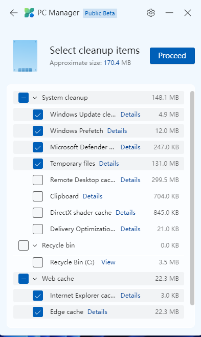 Microsoft PC Manager