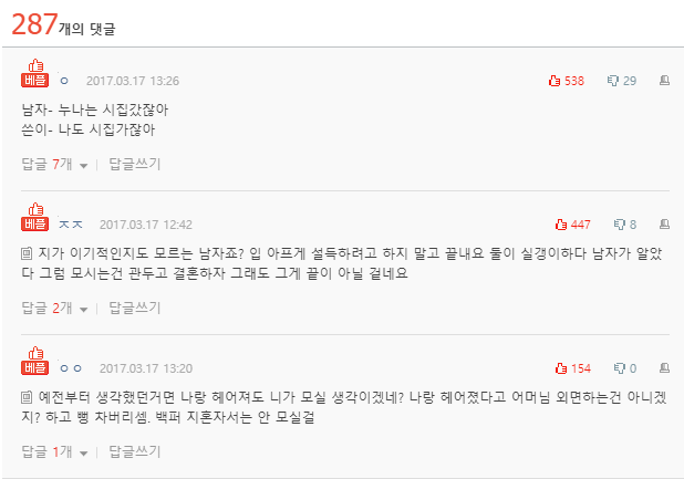  시모 모시자해서 친정엄마도 모시자 했더니 파혼... 썰