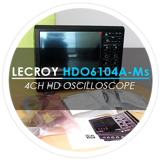  신품 오실로스코프/계측기 판매 르크로이 LeCroy HDO6104A-Ms; 12-bit High Def. Oscilloscope
