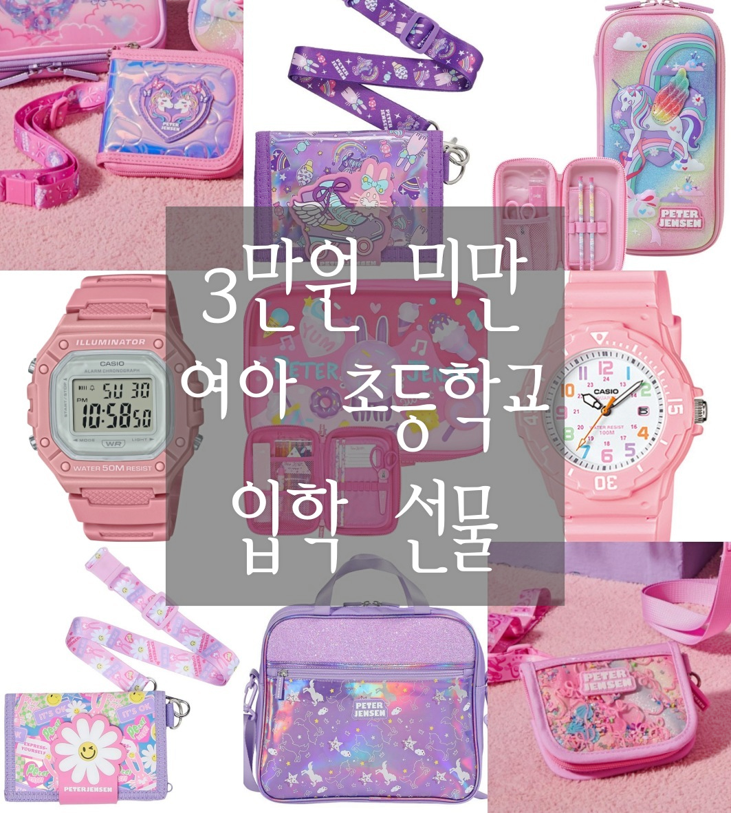 여아 초등학교 입학&#44; 크리스마스&#44; 생일 선물 추천 List