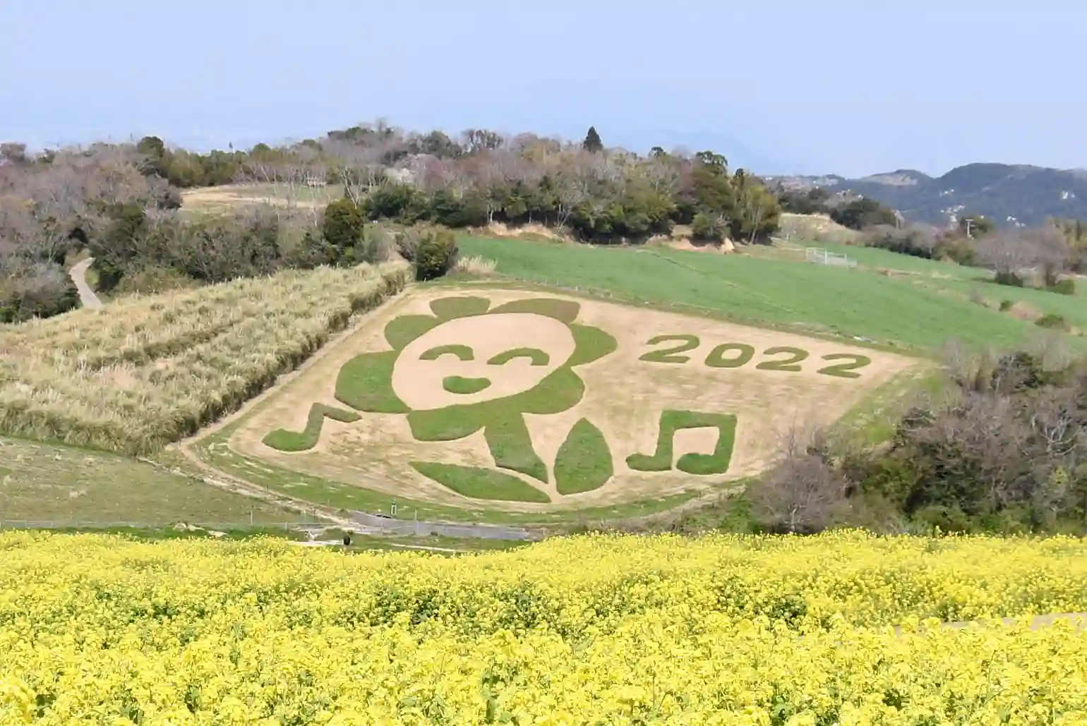 고베 현립공원 아와지 하나사지키 (兵庫県立公園あわじ花さじき)