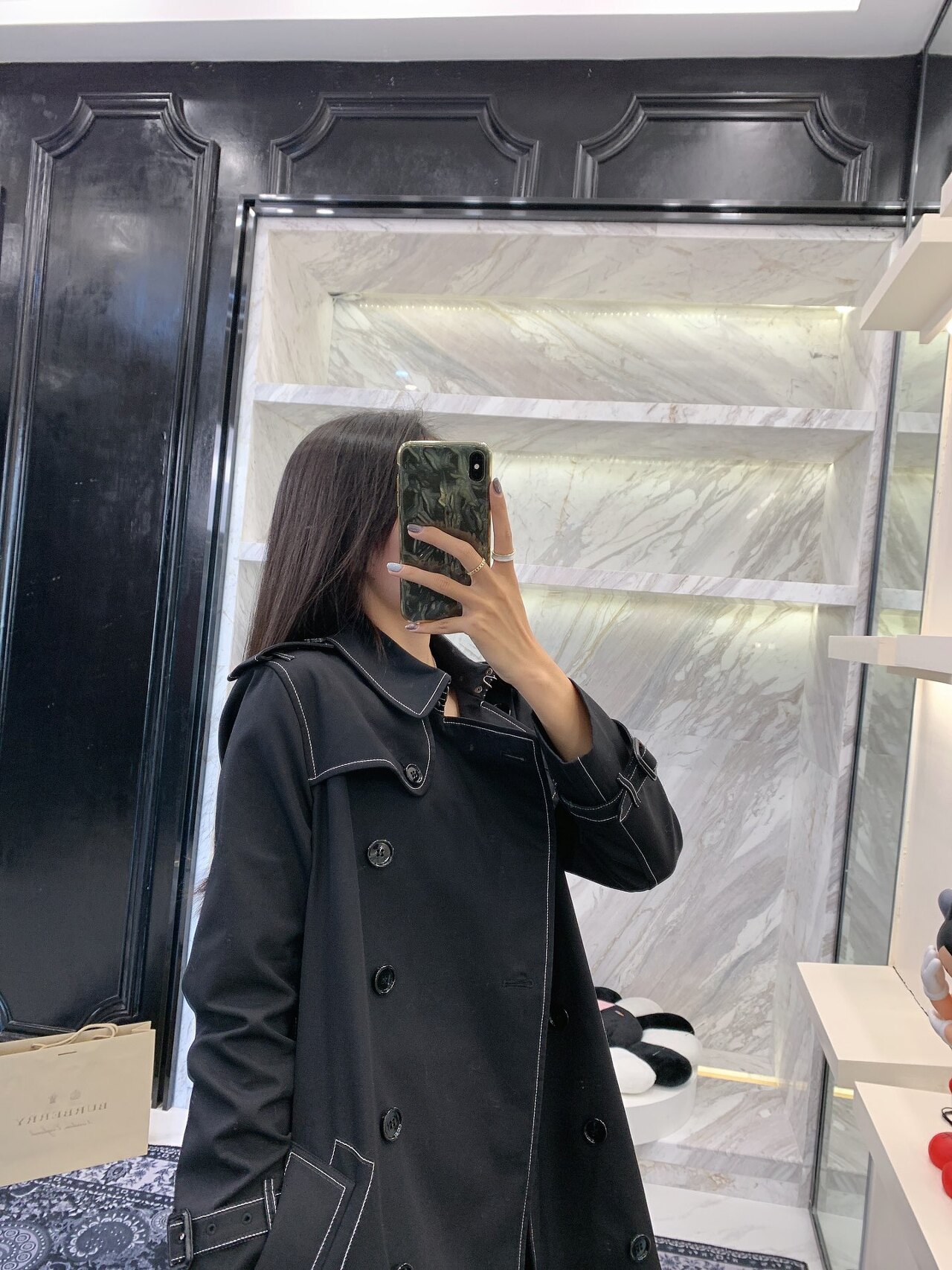  [BURBERRY] 버버리 톱스티치 트로피컬 개버딘 트렌치코트 80262231