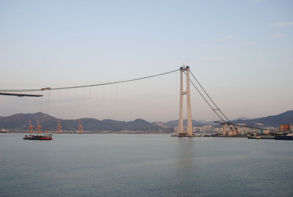 Yi Sun-Sin Bridge&#44; Korea Selatan
