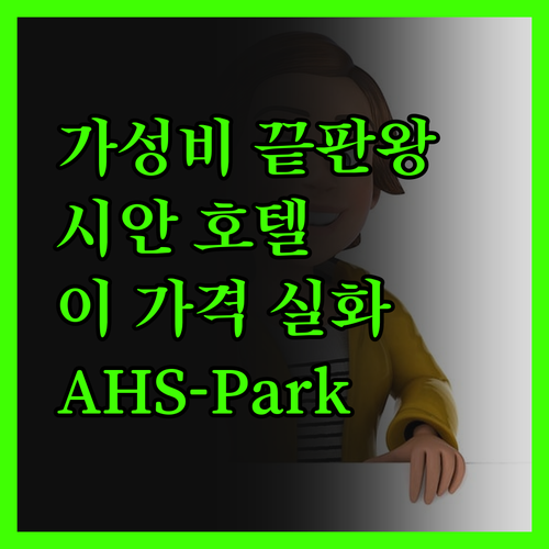 가성비 끝판왕! 시안 AHS-Park
