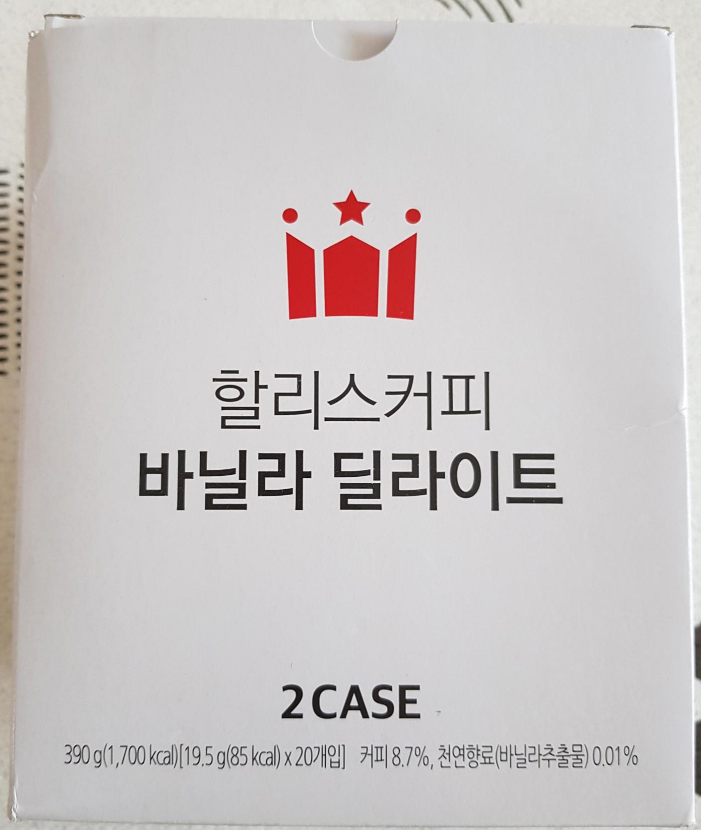  스틱커피-1) 할리스 바닐라딜라이트 스틱 구매 및 시음 후기