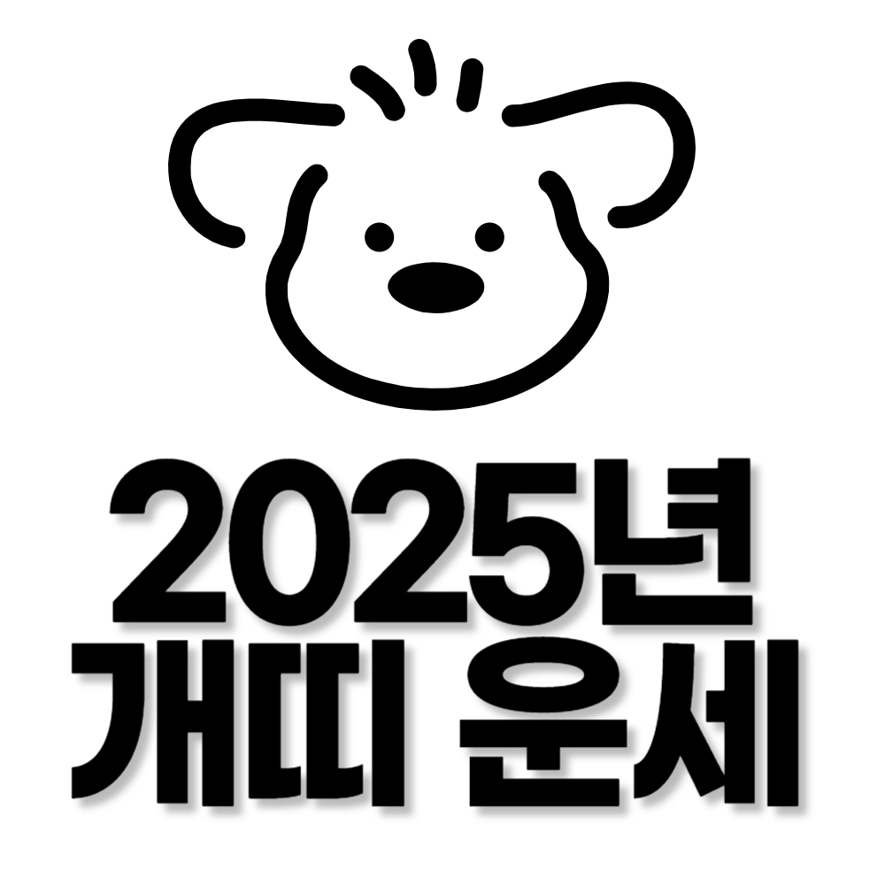 2025년 개띠 운세