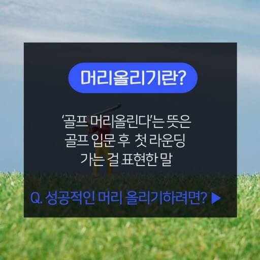 머리올리기