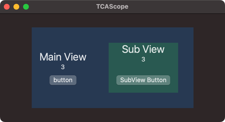 TCA Scope example