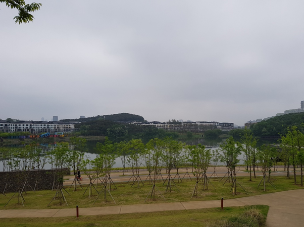  동탄호수공원 주변 신축아파트 둘러보기
